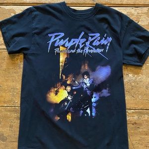 Purple Rain tee shirt Prince
